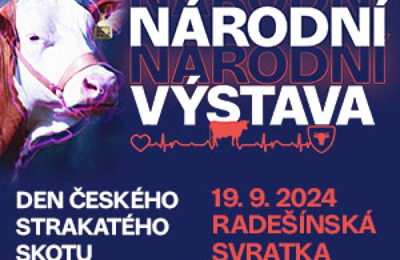 Národní výstava Den českého strakatého skotu Radešínská Svratka 19. 9. 2024