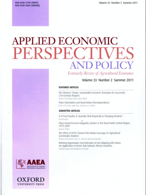 Applied Economic Perspectives and Policy 