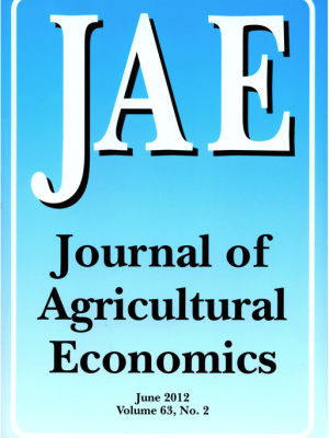 Journal of Agricultural Economics 