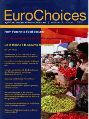 EuroChoices agri-food and rural resource issues 