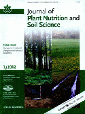 Journal of plant nutrition and soil science