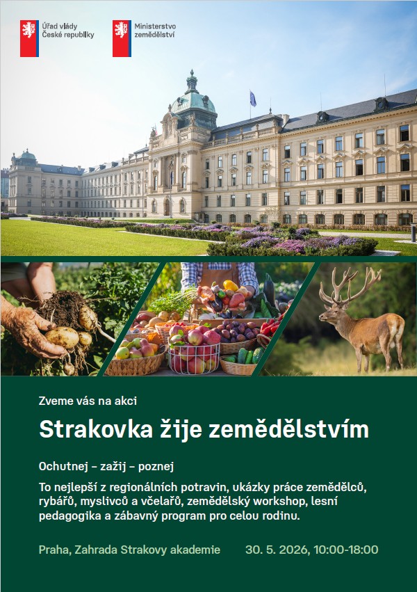 Strakovka žije zemědělstvím