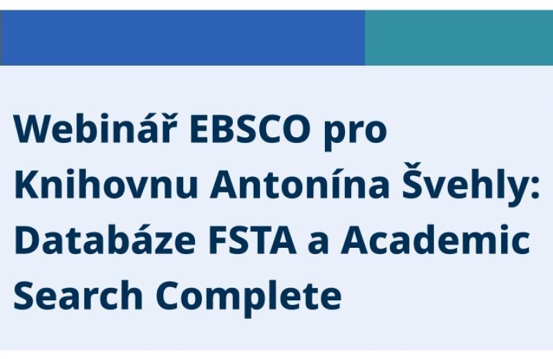Webinář EBSCO
