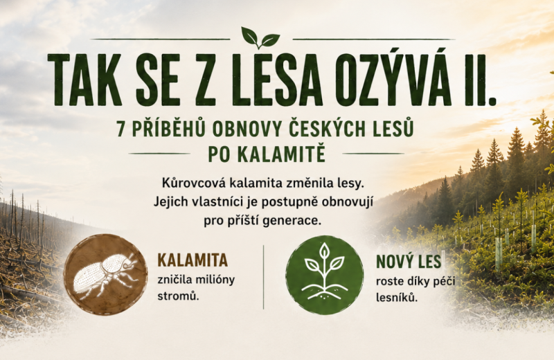 Tak se z lesa ozývá: odstartovala druhá série příběhů z českých lesů